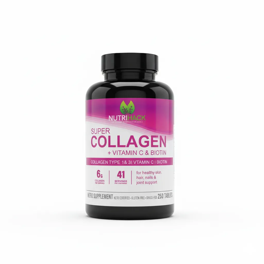 Colágeno + Vitamina C + Biotina 